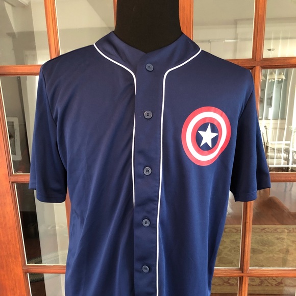 marvel baseball jersey